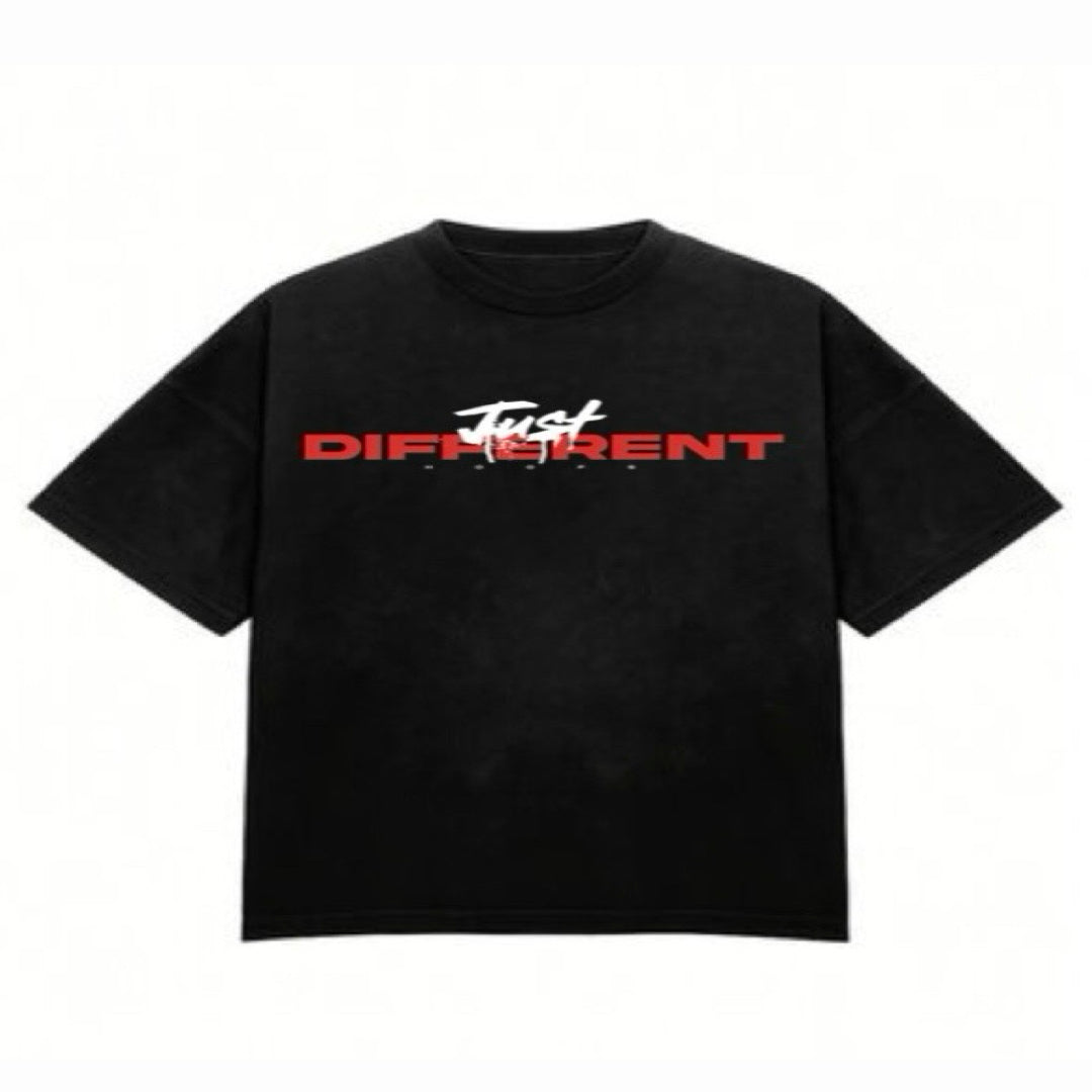 "Just Different Hoops" Logo Shirt