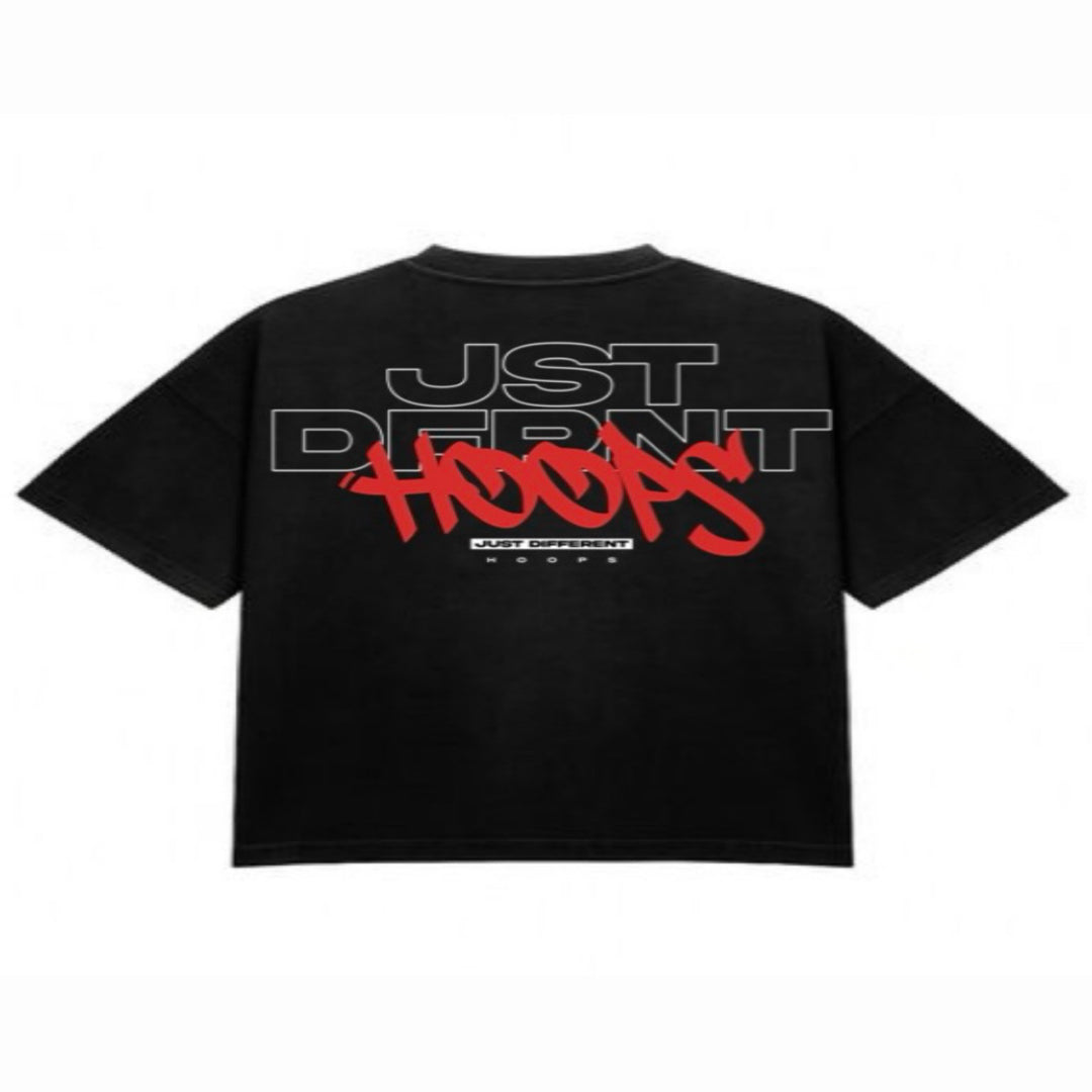 "Just Different Hoops" Logo Shirt